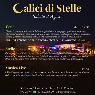 Calici di Stelle 2025