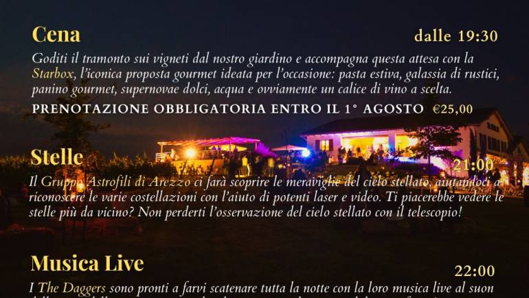Calici di Stelle 2025